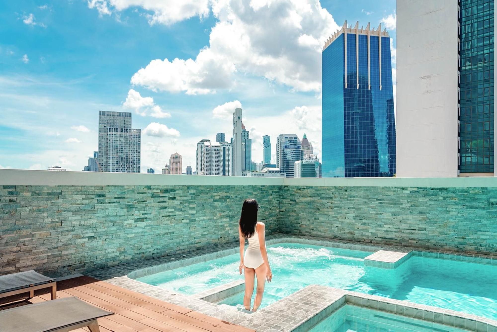 Aetas Lumpini Hotell Bangkok Eksteriør bilde